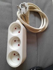 Bloc Multiprise, Prises sans Interrupteur- 3 Prises - Câble de 1,50 M - CHACON