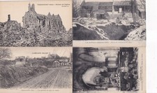 Lot 4 old postcards postcards