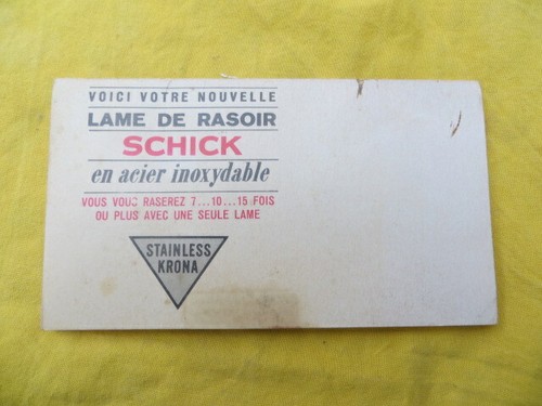 Lame rasoirs schick - de,