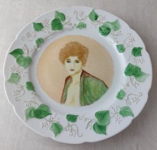 Ancienne assiette, décor
