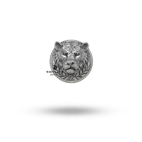 White lion jewels - white, de
