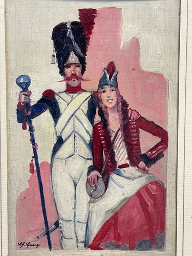 Superbe tableau signé charley - superbe,