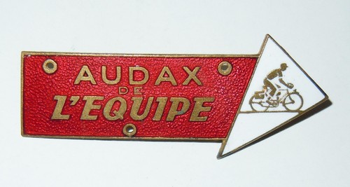 Insigne cyclotourisme audax - cyclotourisme,