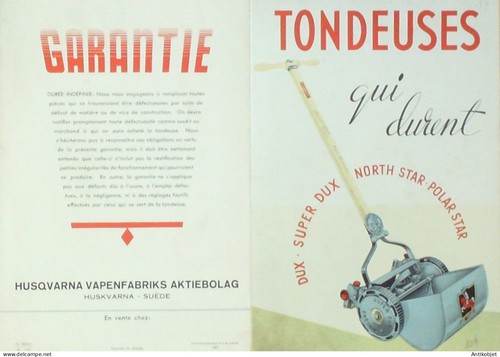 Tondeuses dux husqvarna - tondeuses,