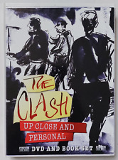 THE CLASH █ DVD & 96 P. BOOK SET █ UP CLOSE AND PERSONAL (feat. LONDON BURNING)