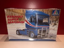 1/24 ITALERI MAQUETTE DE CAMION RENAULT SUPER MAGNUM AE500 NEUF EN BOITE