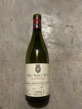Bouteille de Vin vide Musigny 1996