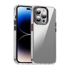 Étui de téléphone en verre transparent pour iPhone 13 Pro série MG (blanc)
