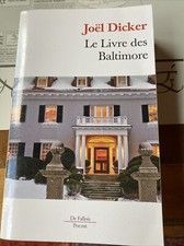 le livre des baltimore - JOEL DICKER