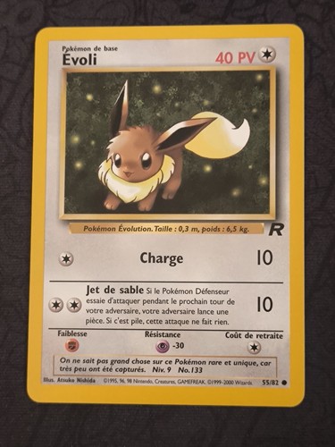 Carte pokemon evoli rocket - pokemon,