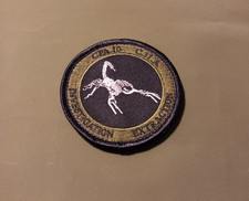 Ecusson broderie commandos - commandos, cpa