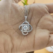 Pendentif solitaire diamant