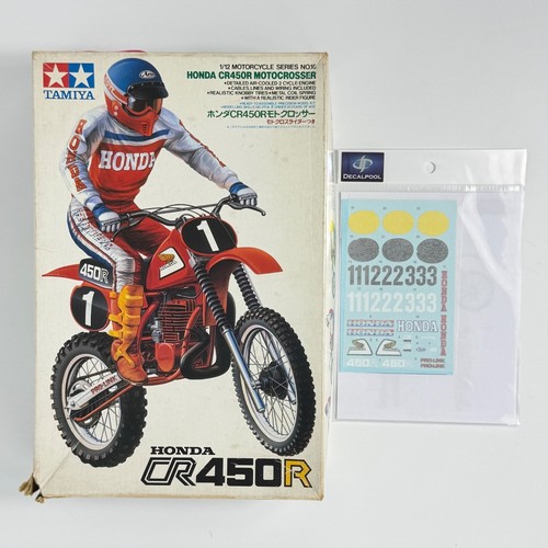Tamiya honda cr450r rider - cr450r, w/rider