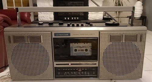 Boombox ghettoblaster pioneer - boombox,