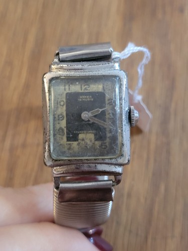 Anker rubis montre bracelet - rubis,