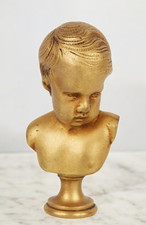 Cachet Sceau en Bronze Doré