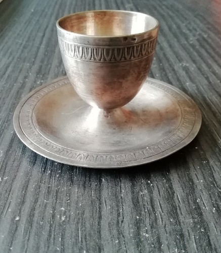 Coquetier ancien coupelle - ancien, à
