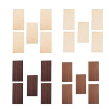 5 Pièces Placage de Cou de