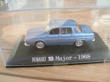 collection Renault 10 MAJOR 1968 au 1/43