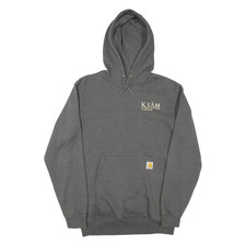 Sweat À Capuche Gris Pour