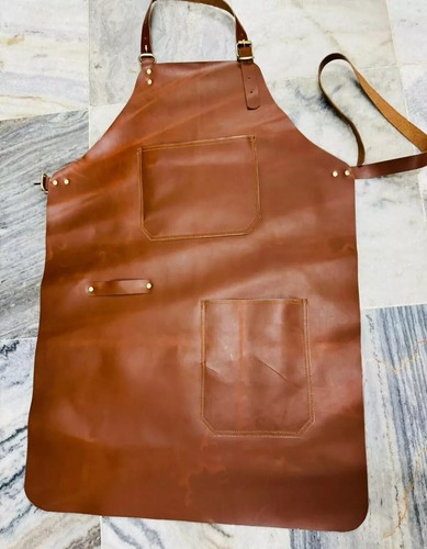 Tablier cuir barbecue