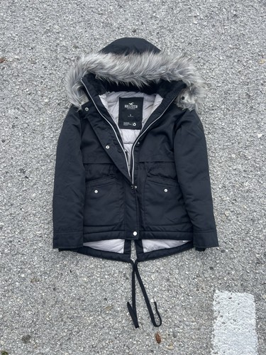 Hollister faux fur black - ,