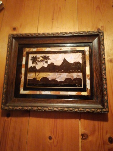 Tableau fait avec ailles - tableau,