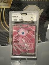 Carte Pokemon MEW EX - PCA 9,5 - FA EV3.5 MEW FR 151 -  193/165