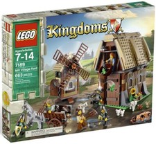 LEGO Castle Kingdoms - L'attaque du village du moulin (7189)