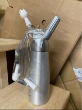 Siphon pour chantilly et espuma /crème chaud / froid - tout alu - 500 ml -Neuf