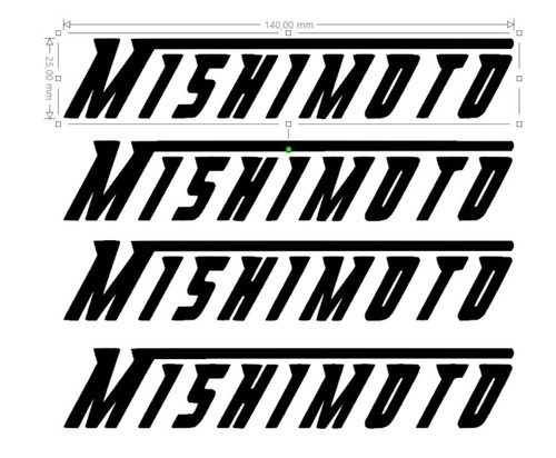 Stickers mishimoto - 4,