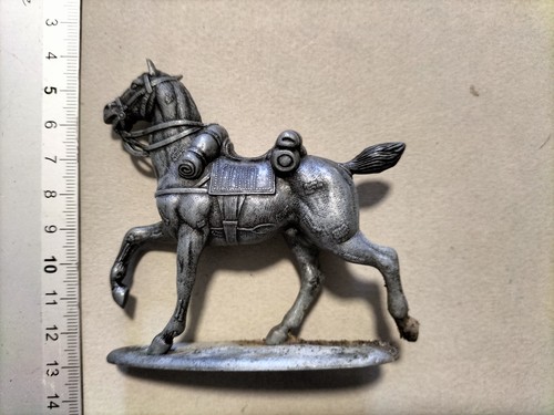 Cheval figurine metal mhsp - cheval,