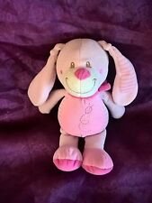 doudou peluche lapin rose