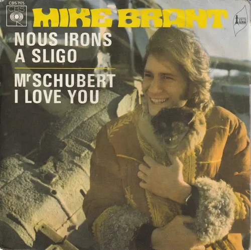 Mike brant vinyle single 45 - brant,