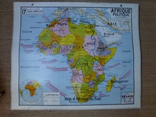 Ancienne carte géographie