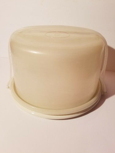 Tupperware round cake carrier - round,