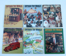 Lot de 6 Magazines Antique Toy World Revue Collection Jouets Anciens année 1993