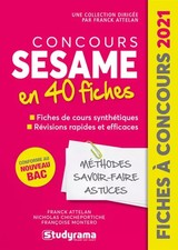 Concours sésame en 40 fiches