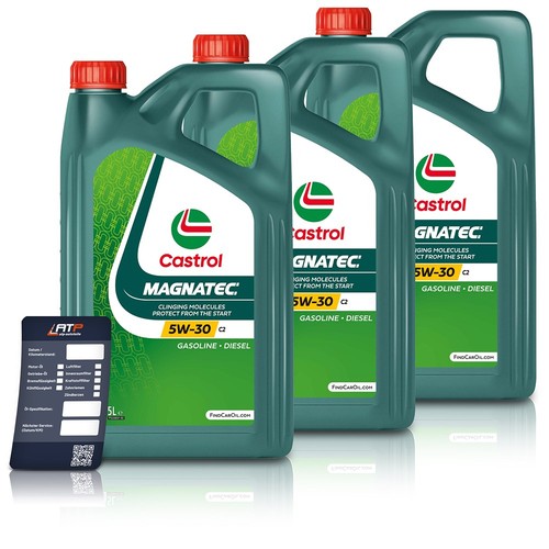 Litres castrol magnatec - 15,