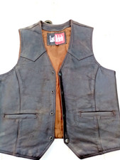 gilet cuir de buffle