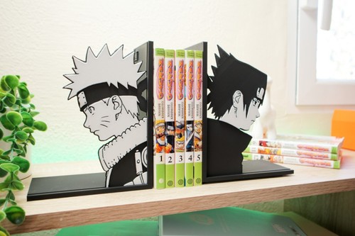 Serre livres naruto - serre-livres, et