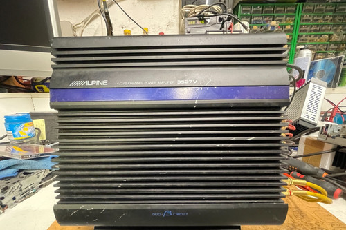 Alpine 3527v amplifier vintage - alpine,