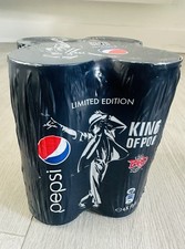 Pack 4 Canettes Can full Pepsi Michael Jackson Bad 25 belgium Belgique
