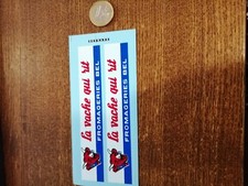 DECALCOMANIE DECALS ANCIEN WRC PUB RALLYE RENOVATION BERNARD SOLIDO VACHE RIT