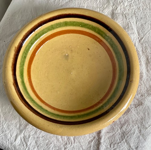 Plat terre vernissée poterie - plat,