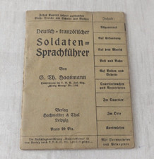 Ancien livre Sprachführer /