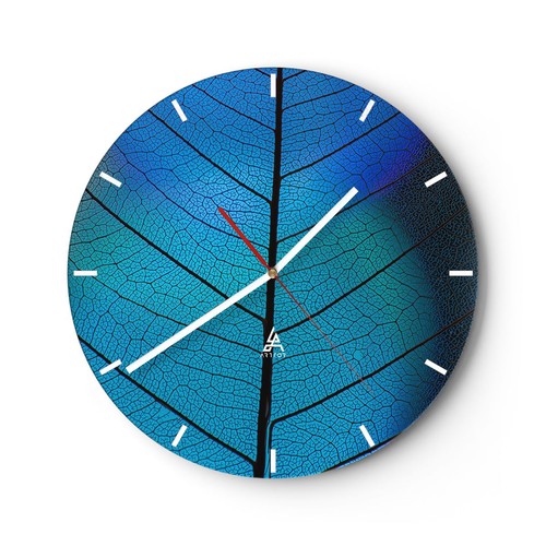 Horloge murale verre - horloge,