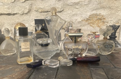 Lot bouteilles flacons et - lot, de
