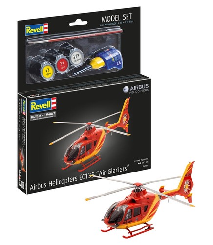 Model set ec135 air glaciers - ec135, air-glaciers