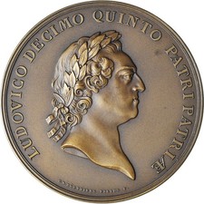 France, Médaille, LOUIS XV